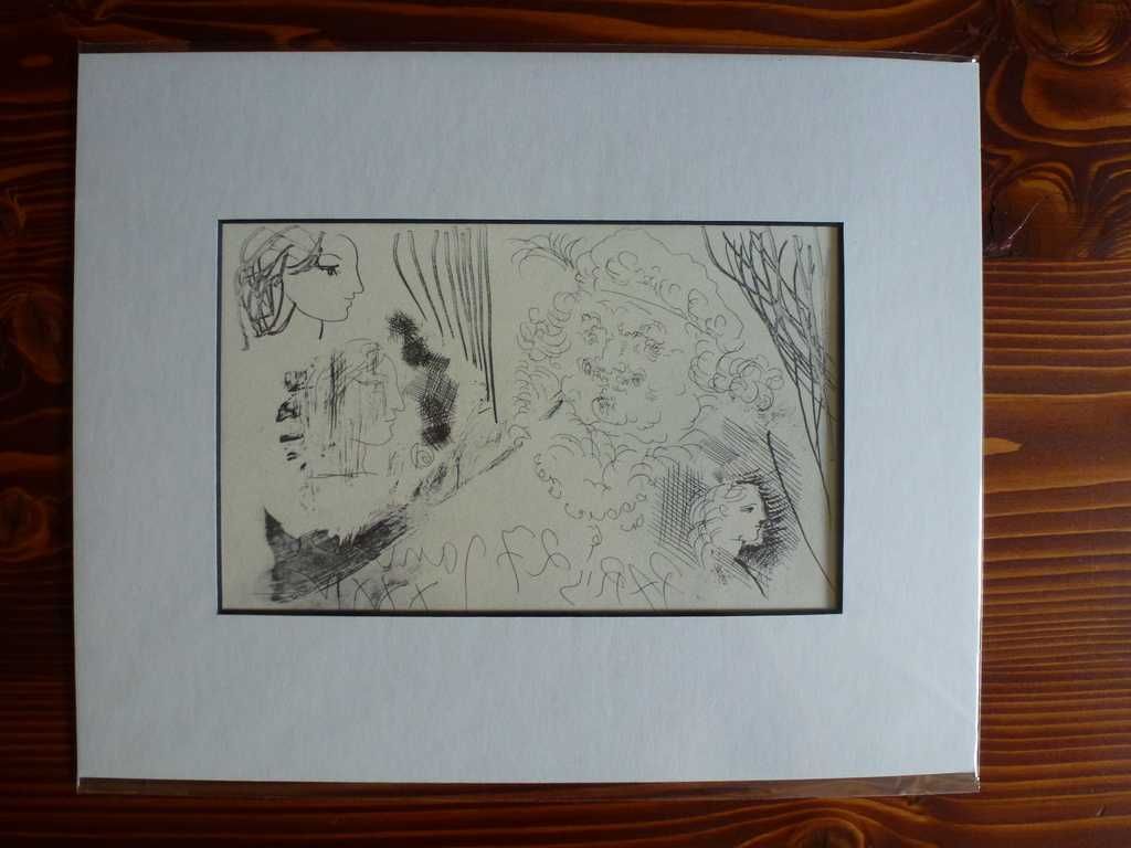 Pablo PICASSO - VOLLARD SUITE #207 - 1956 r.!