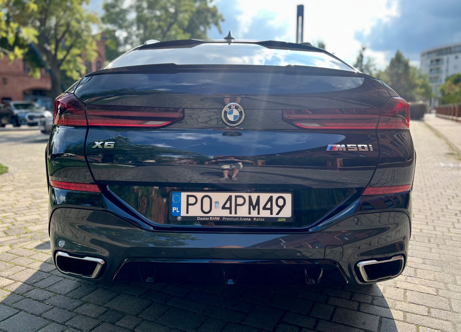 BMW X6M X6 M50i 530kM , Salon Polska , Bezywpadkowy , Serwis ASO , FV23% ,2020