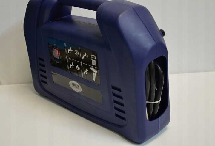 Kompresor Turystyczny ATROX 230V 1.1kW BEZOLEJOWY 8BAR 180L + końcówki