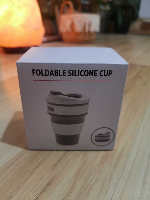 Kubek silikonowy składany