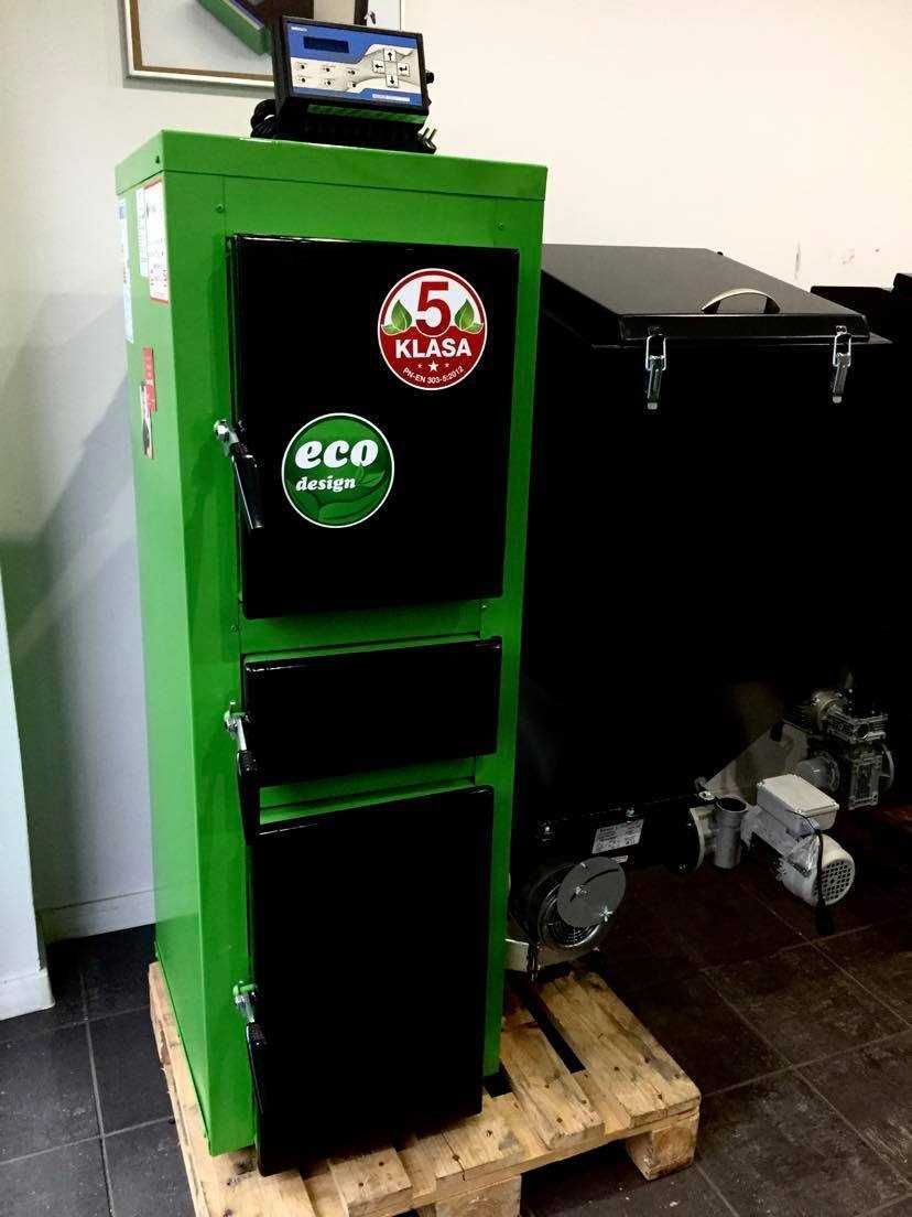 Piec Kocioł Kotły 5 KLASA + ECODESIGN 19 KW do 200 m2