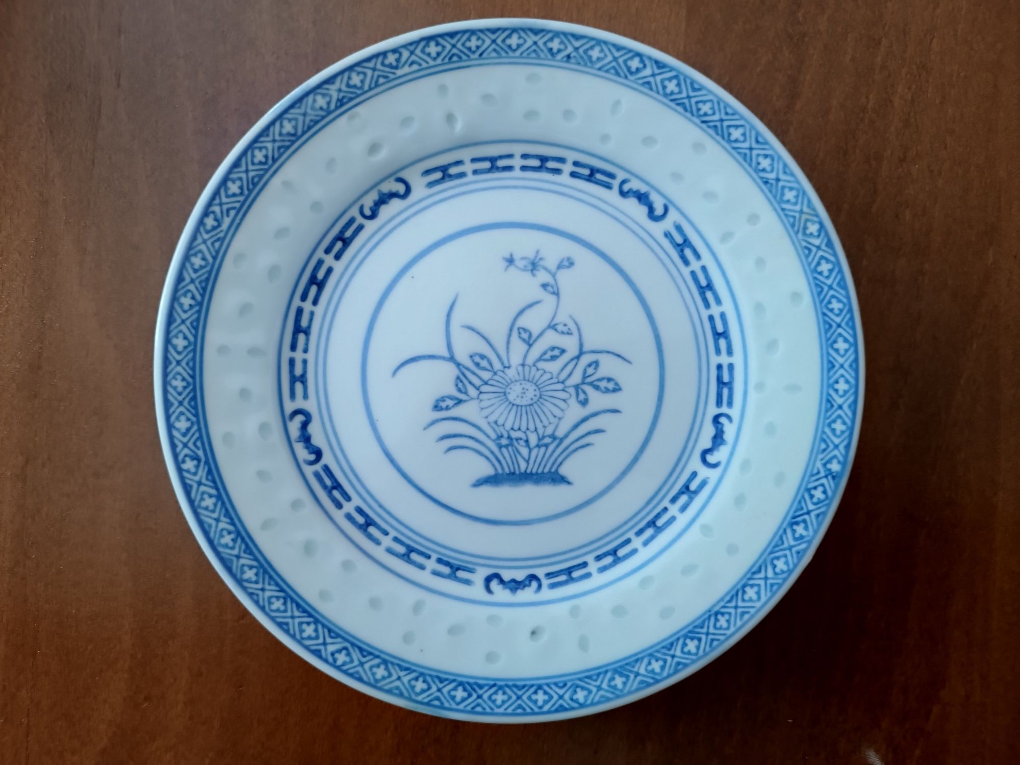 Zestaw do herbaty / deserowy - chińska porcelana, sygnowana. VINTAGE,