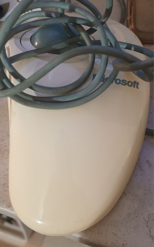 Vintage Microsoft IntelliMouse TrackBall PS/2