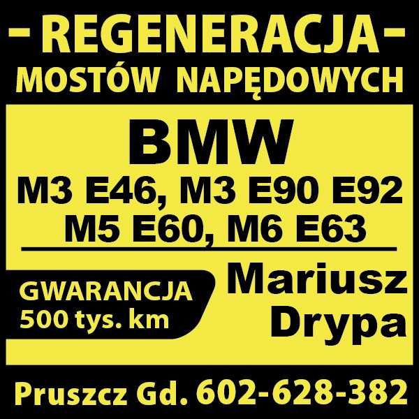 Most dyfer BMW M3 E46, M3 E90 E92, M5 E60, M6 E63 LUZY GWAR. 500tys