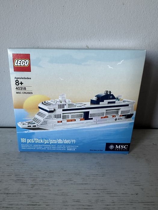 Lego 40318 msc cruises statek wycieczkowy zestaw limitowany