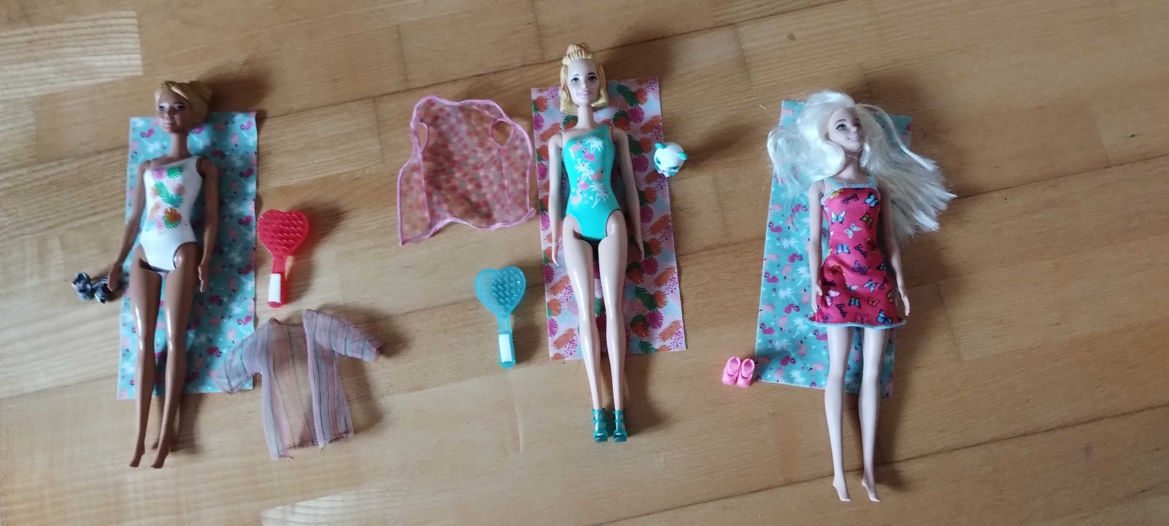 Lalka Barbie Color Regał 3szt akcesoria