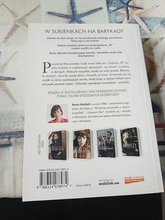 "Dziewczyny z Powstania" Anna Herbich wersja kieszonkowa
