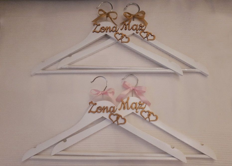 Wieszaki ślubne - PROMOCJA