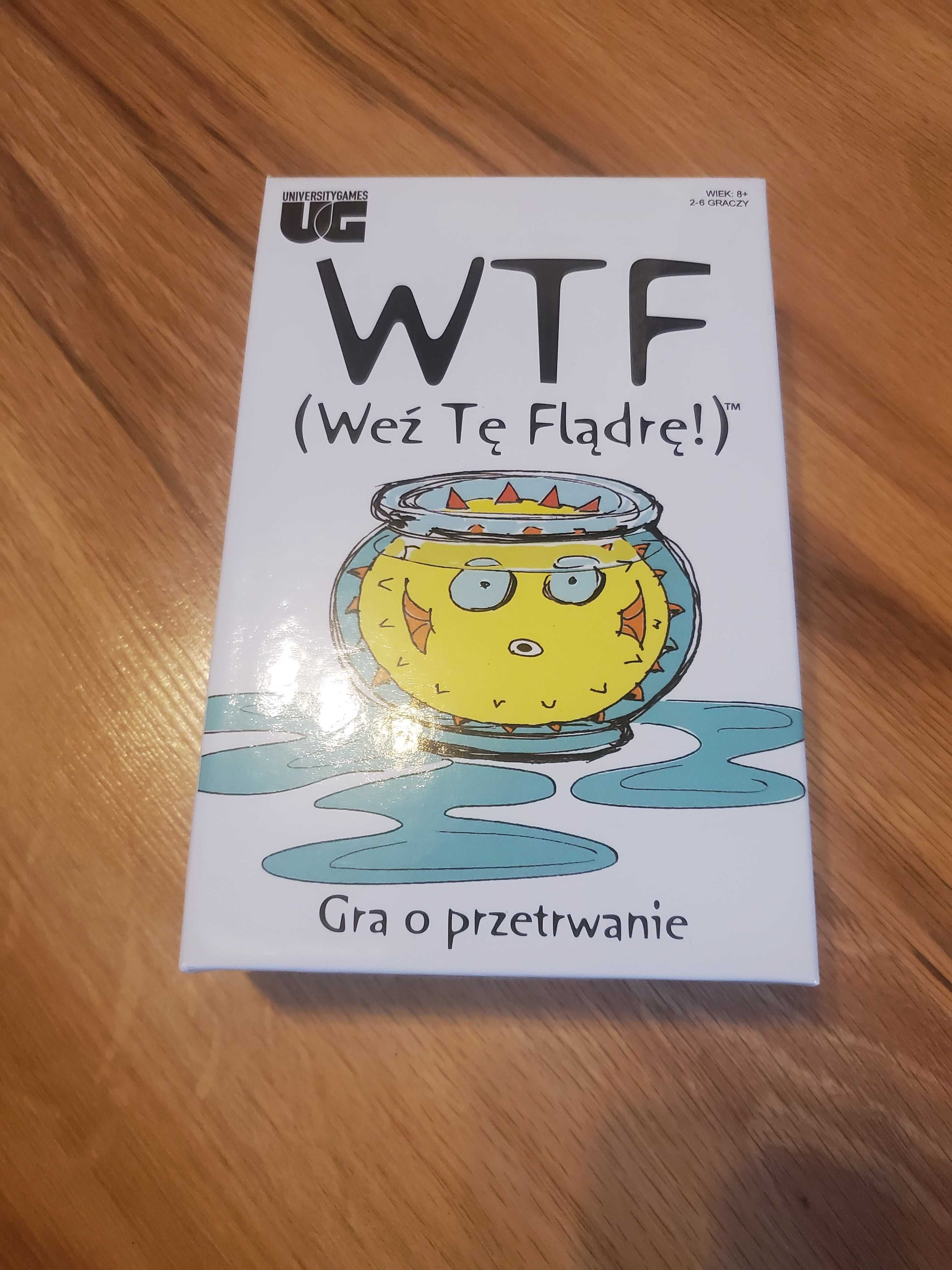 Gra karciana WTF Weź tę flądrę nowa. University Games