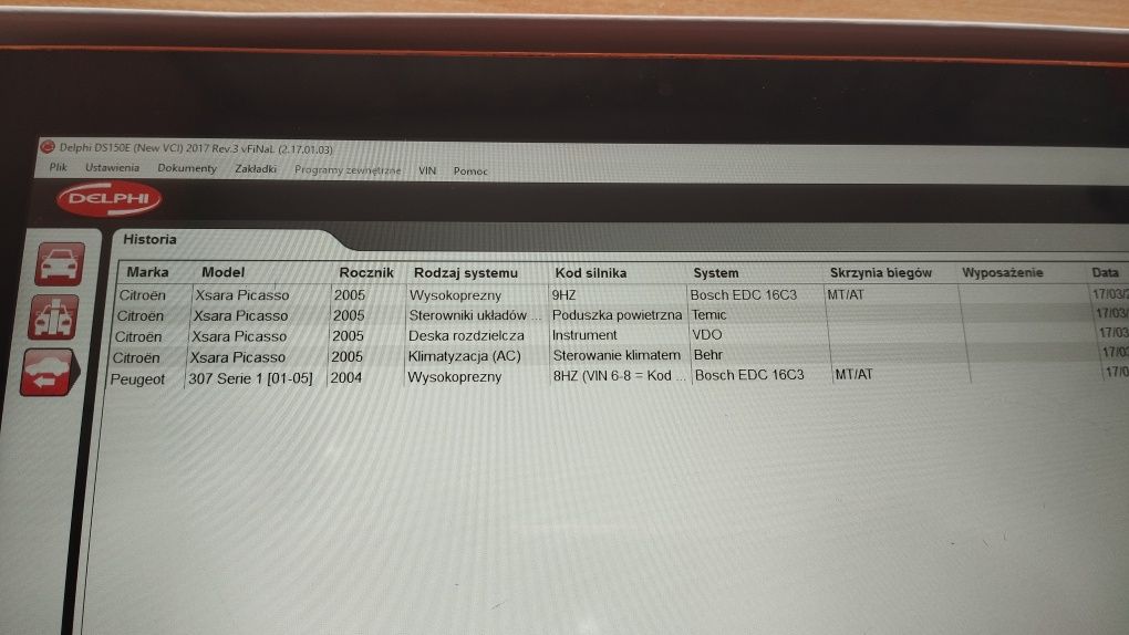 Tester Delphi 150+tablet