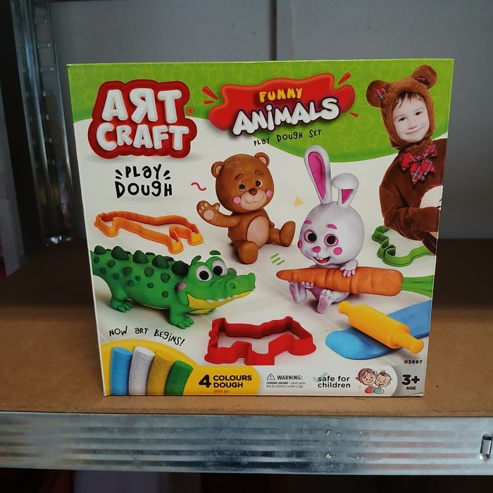 Art Craft – Kit de Plasticina "Animais Divertidos"