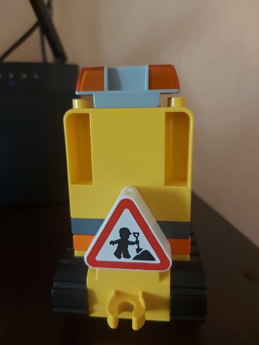 Лего дупло Lego duplo 10812 Вантажівка та гусеничний екскаватор