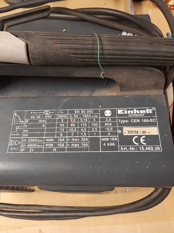 Spawarka transformatorowa CEN 160-EC