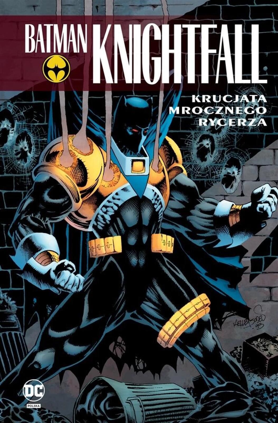 Batman Knightfall T.3 Krucjata Mrocznego Rycerza Egmont praca zbiorowa