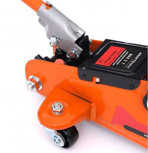 KRAFT&DELE Podnośnik Samochodowy Lewarek Hydrauliczny 2T Żaba KD1377