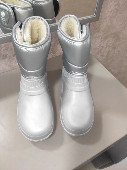 Дутики женские зимние, пена, разные цвета