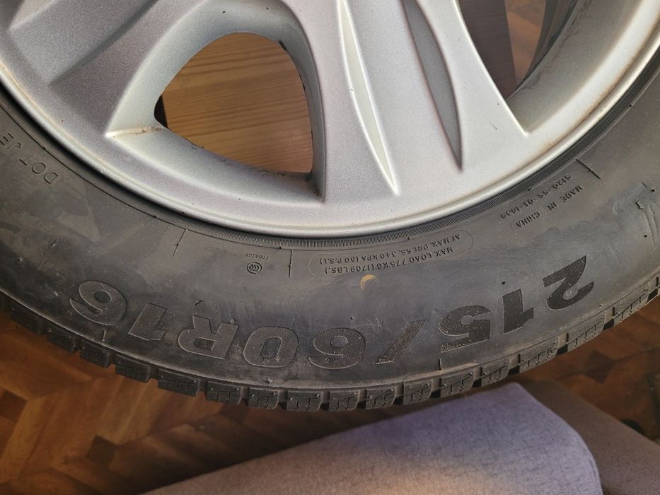 Alufelgi z oponami zimowymi Ford S-Max