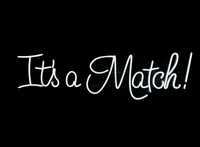 Napis ledowy - Its Match