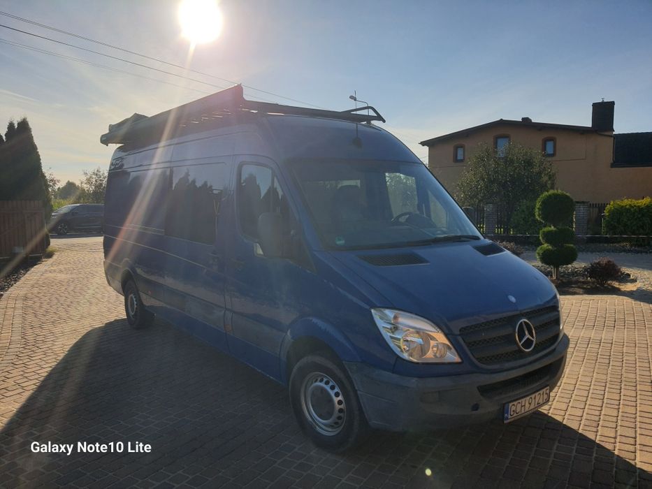 Mercedes benz Sprinter, kamper, brygadówka