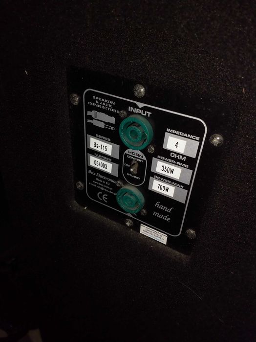 Kolumna Basowa Taurus 350W 4 Ohm Bs-115