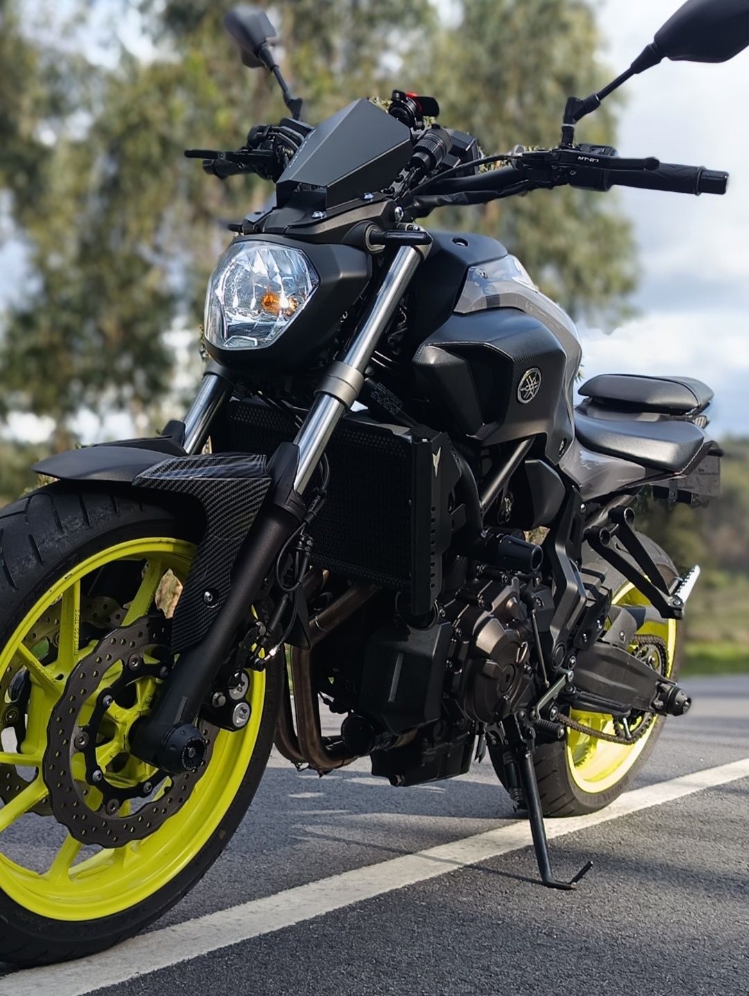 Yamaha MT 07 55kw 2017