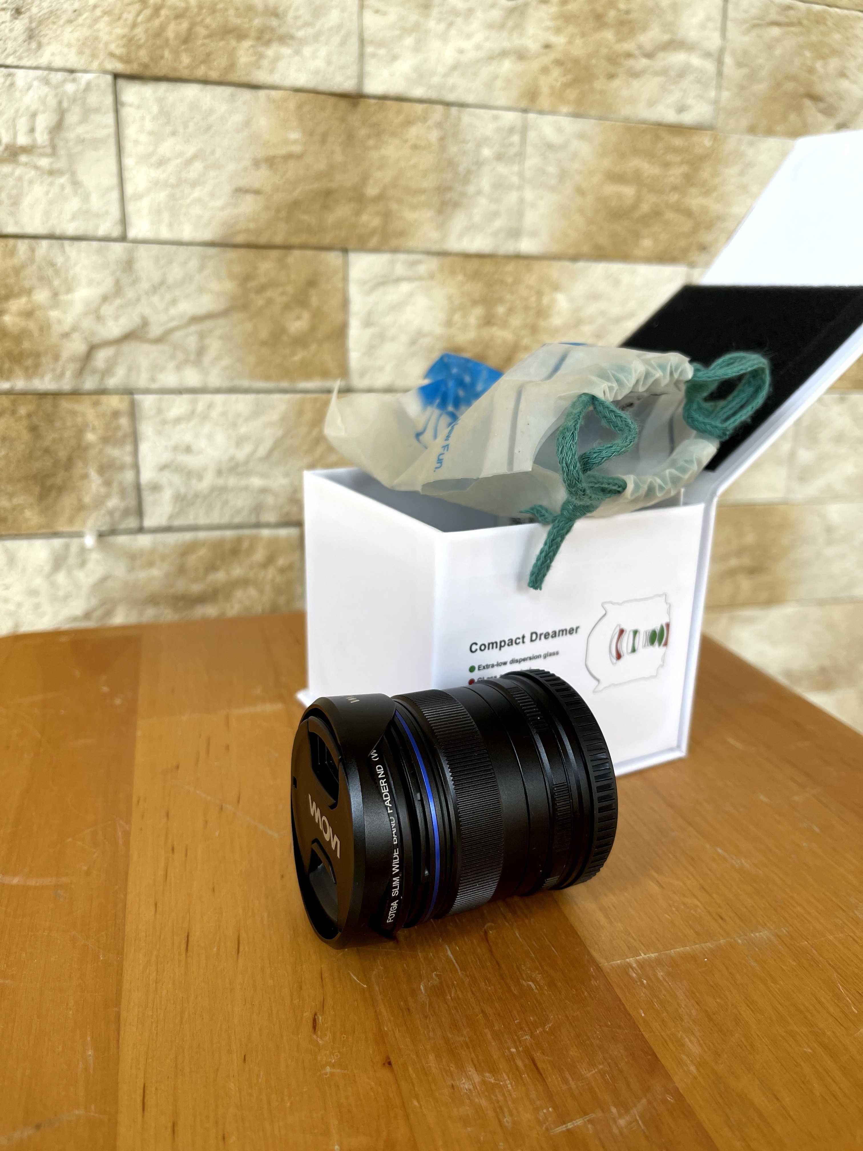 Sprzedam obiektyw LAOWA C-Dreamer Standard 7.5 mm f/2.0 ; stan idealny