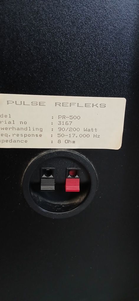 Kolumny głośnikowe Pulse Refleks 90/200Watt