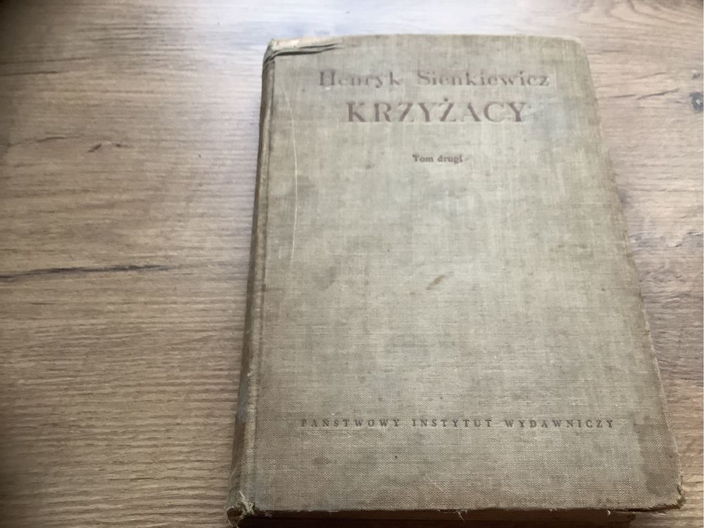 Krzyżacy Sienkiewicz tom II rok 1953