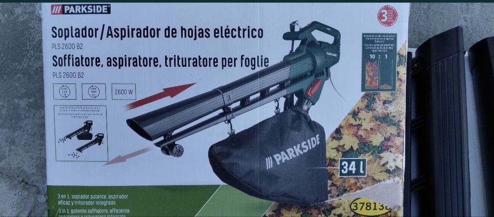 Suprador aspirador parkside