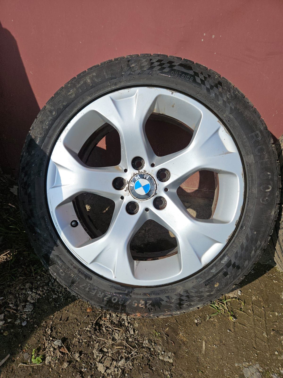 BMW X1 5x120 felgi z oponami 17"