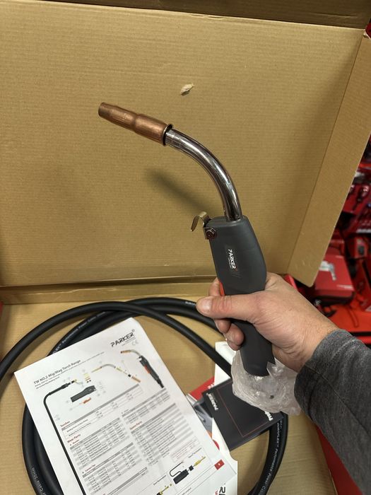 Зварювальний пальник рукав для напівавтомата Parker 200A 3.6M