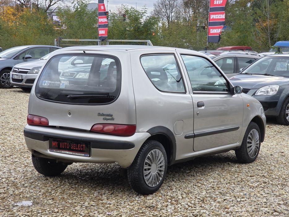 Fiat Seicento 0.9 |Wspomaganie|El.szyby|Niski przebieg|Zamiana