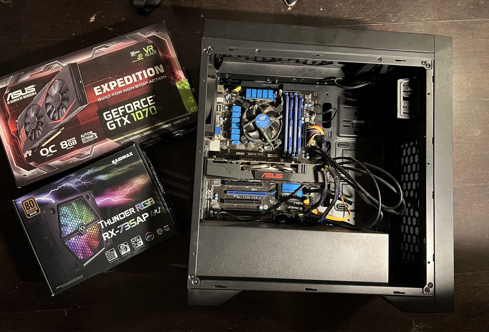 Игровой ПК i5-3470 | GTX 1070 | 16 GB | 240 GB SSD | 1TB HDD | ТОРГ!