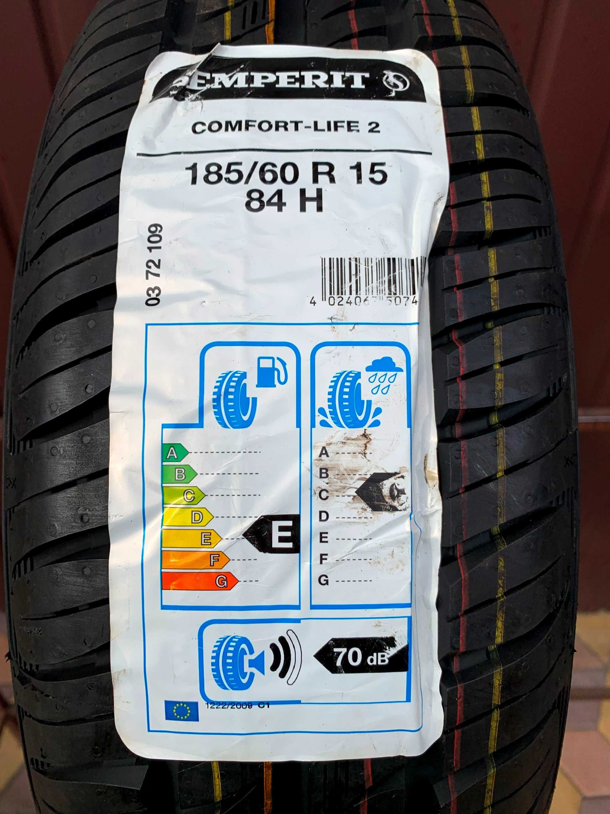 185/60 R15 Semperit Comfort-Life 2. Шини літні 4 шт.