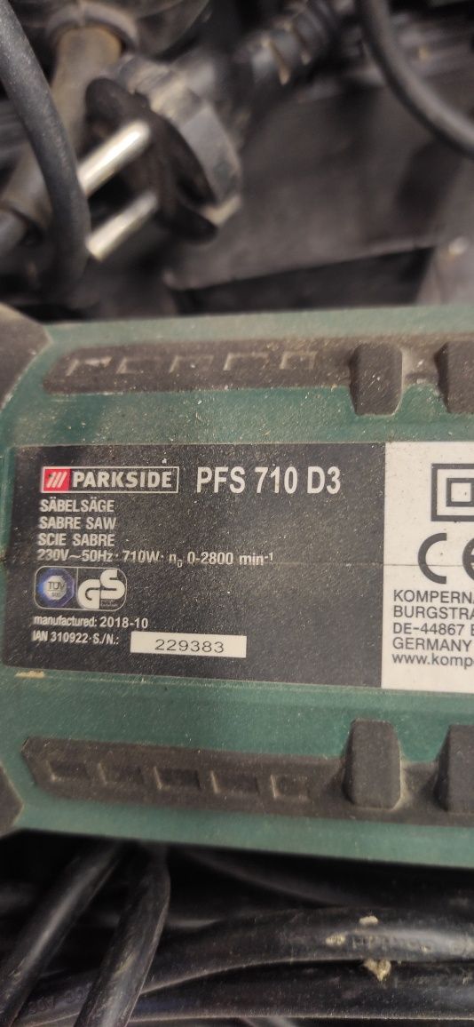 Elektronarzędzia Piła szablasta Szlifierki kątowe Uszkodzone