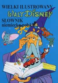 Wielki Słownik niemiecko-polski Disney dla dzieci nauka niemieckiego