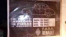 catalogo renault dauphine em fotocopias