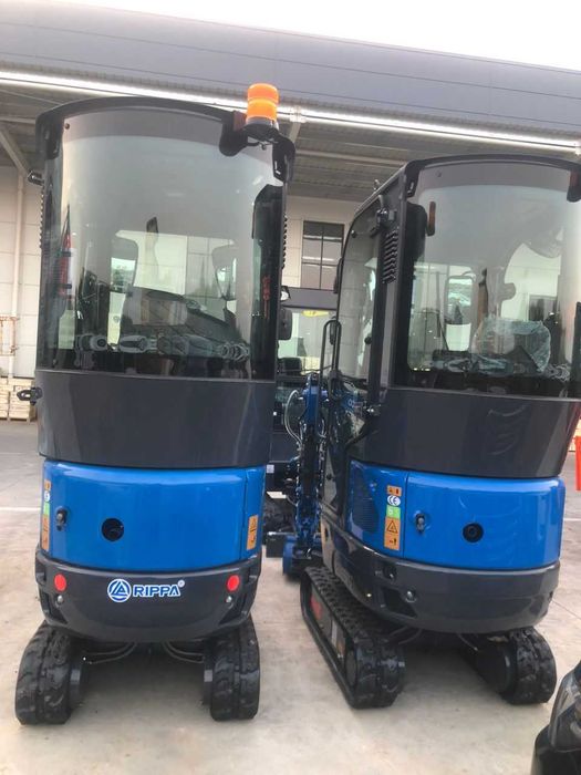 KUBOTA RIPPA R10 Kabina Joystick minikoparka