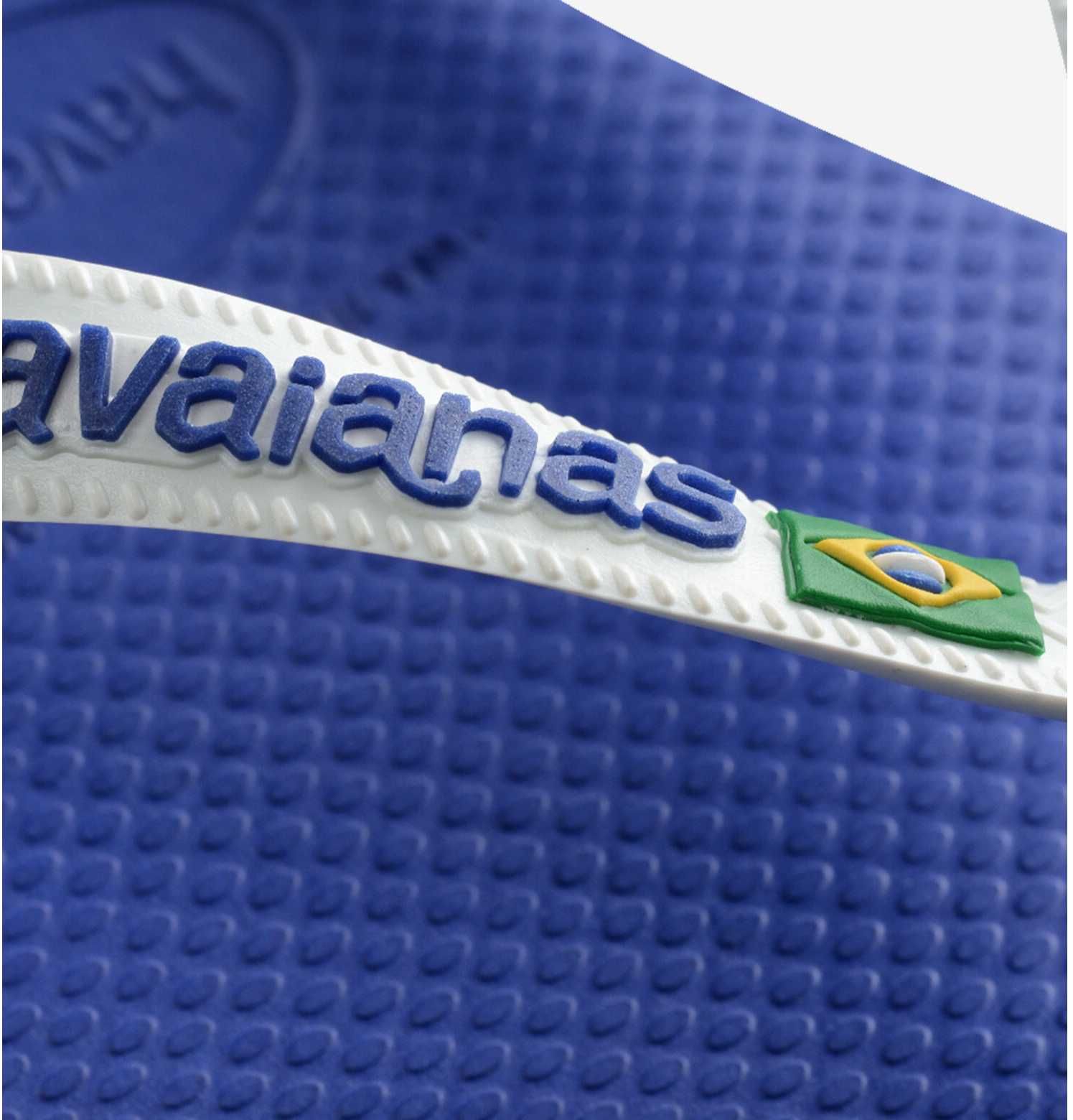 Chinelos Havaianas Azul e Branco