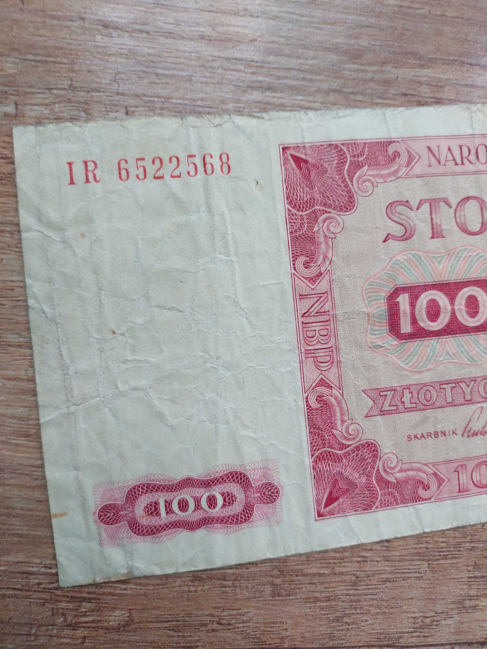 Banknot 100 zł 1948 r.