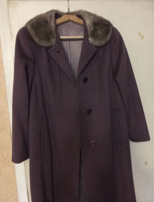 Пальто зимове шерстяне