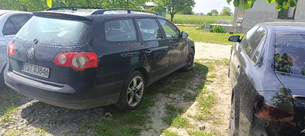 VW Passat b6 1.9 tdi cały na części. Brak słupka silnika