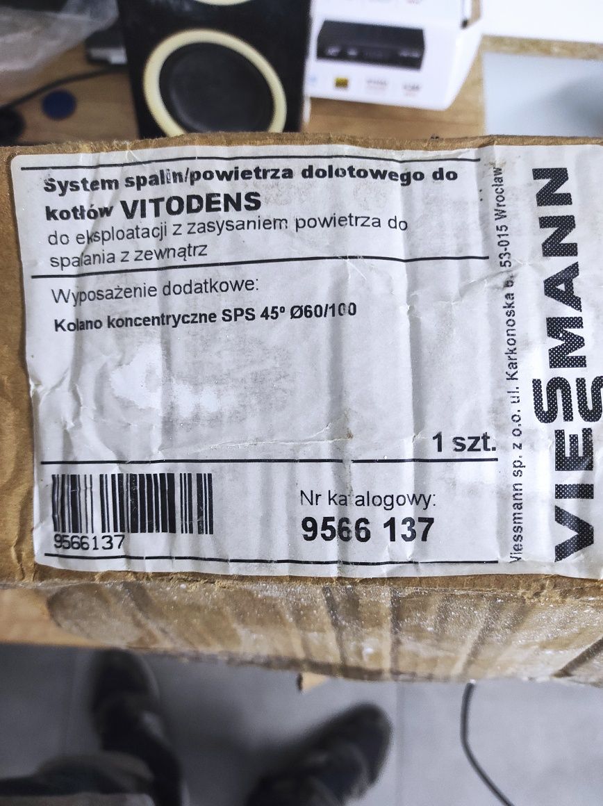 Viessmann kolano koncentryczne sps 45 s