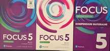Focus 5 - podręcznik+ ćwiczenia + kompendium maturalne