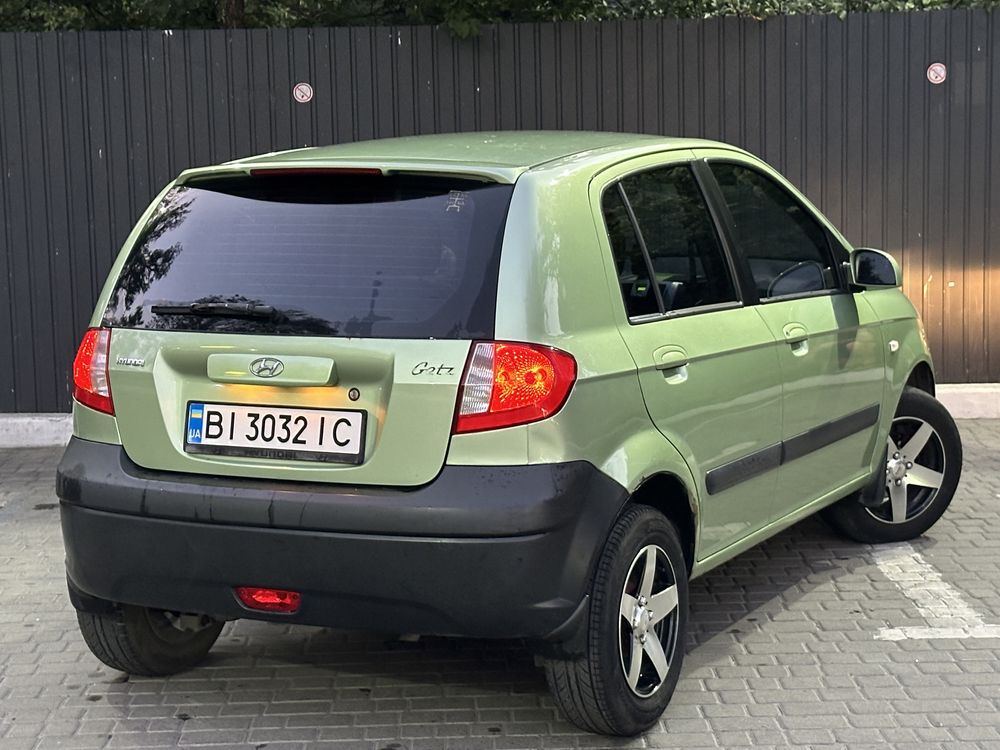 Hyndai Getz 1.4 ГАЗ-Бензин 2008 3750$