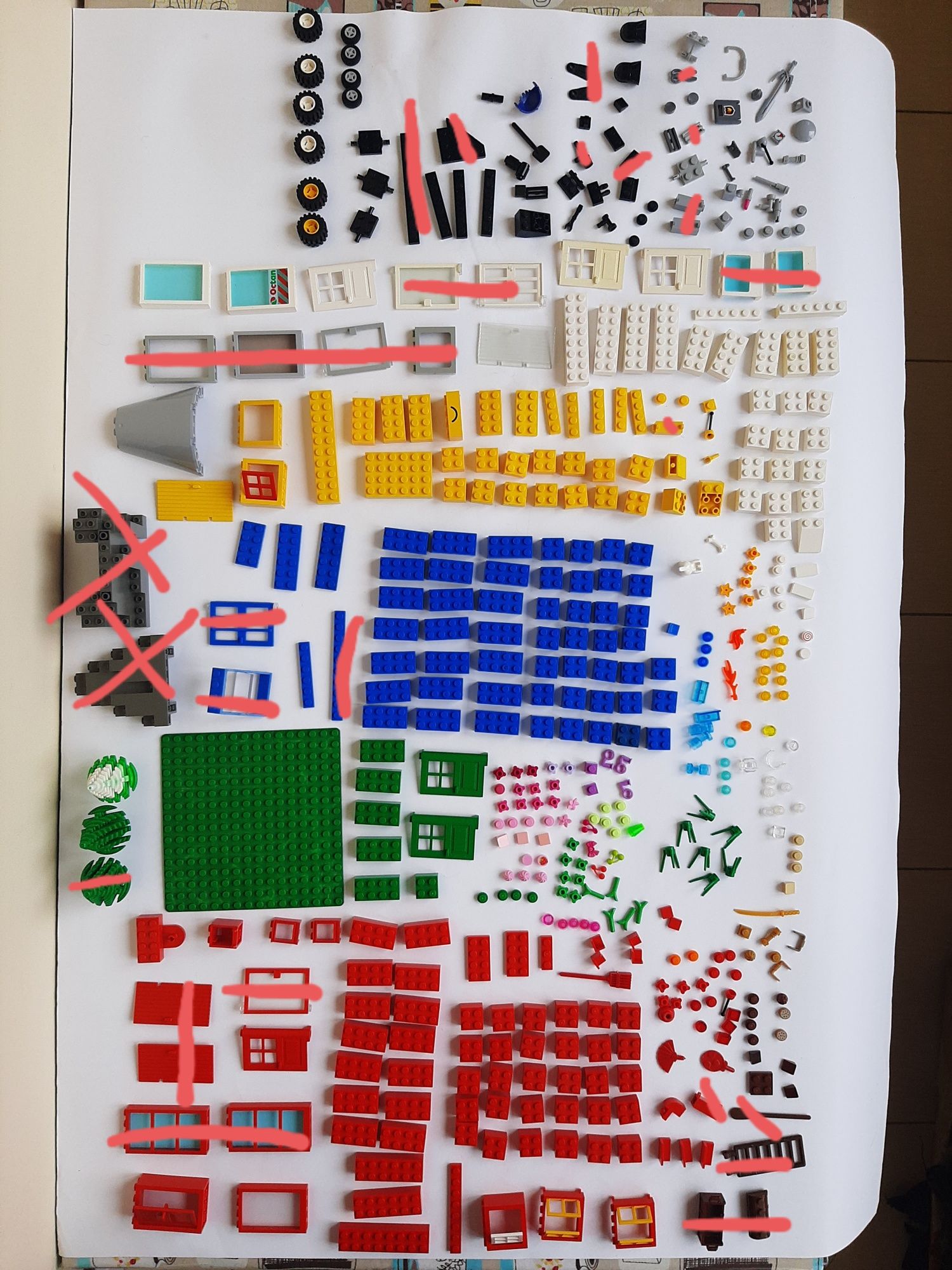 Поштучно. Оригінальні деталі Лего Lego