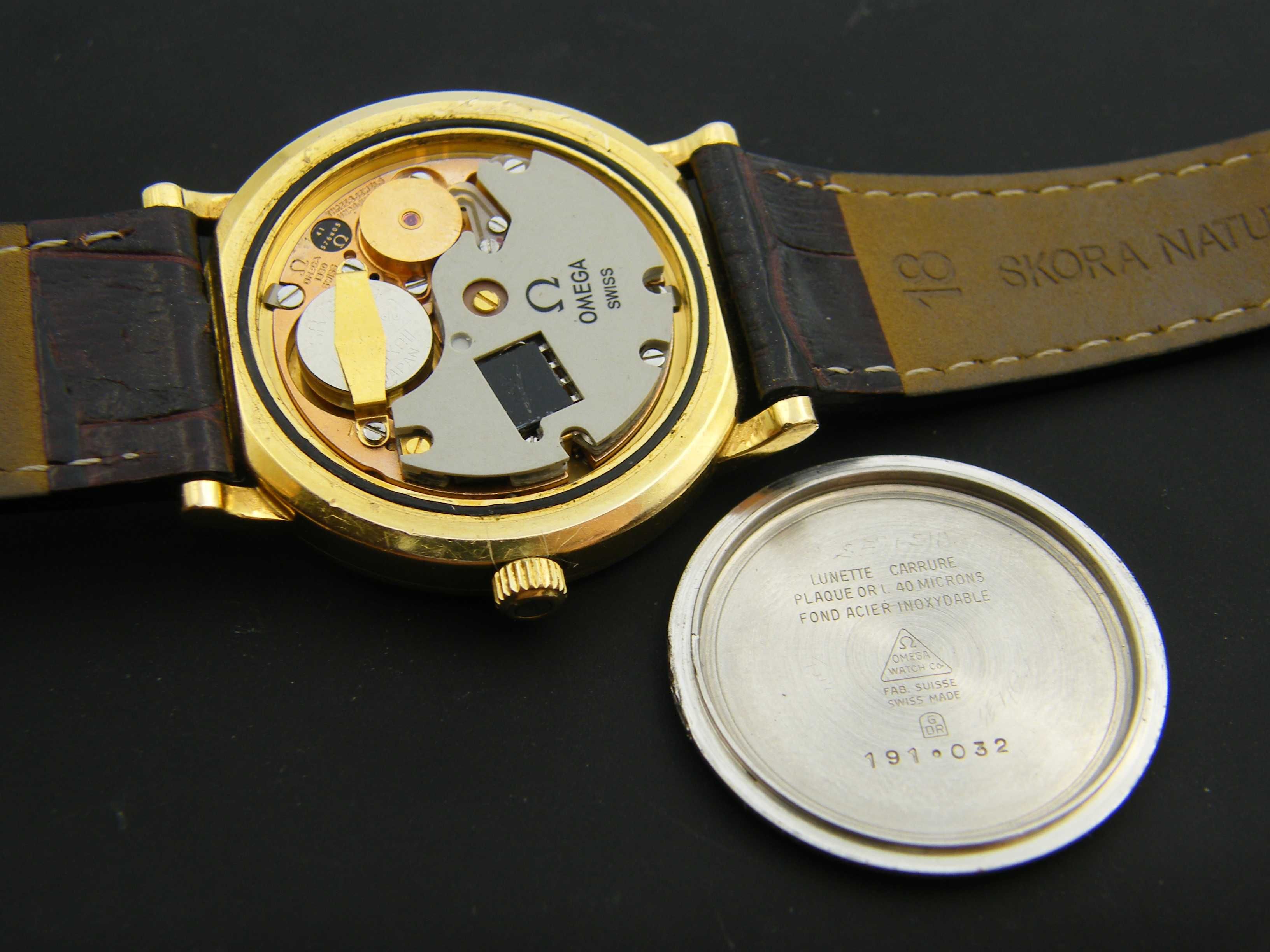 Omega Constellation Gold Plated Quartz 191.032 Piękna