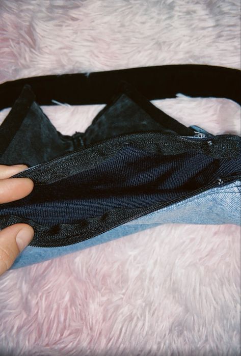 Джинсова сумочка власного виробництва)