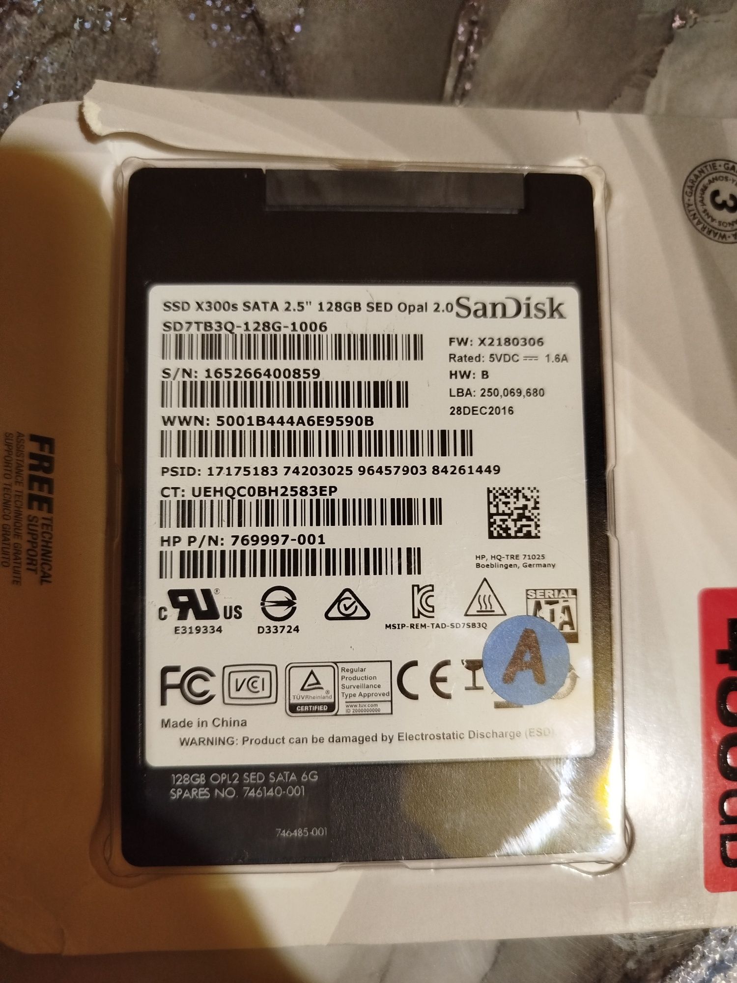 Накопичувач. Жосткий диск. Жорсткий диск.Ssd диск X300s SATA 2.5 128gb