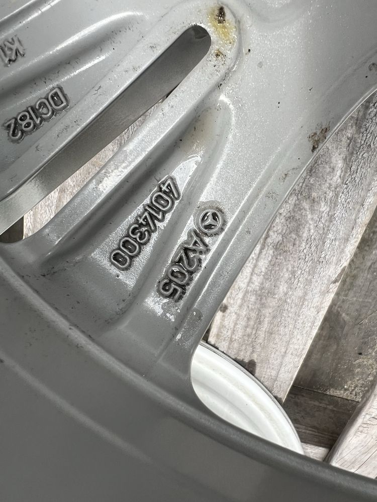 4xfelga aluminiowa 17” MERCEDES (5x112 ET48,5) z TPMS
